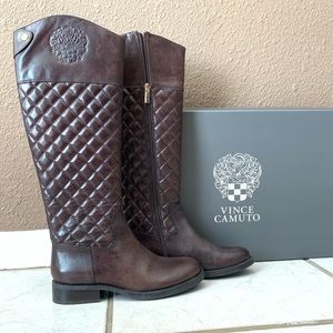 *LIKE NEW* Vince Camuto Brown Riding Boots
